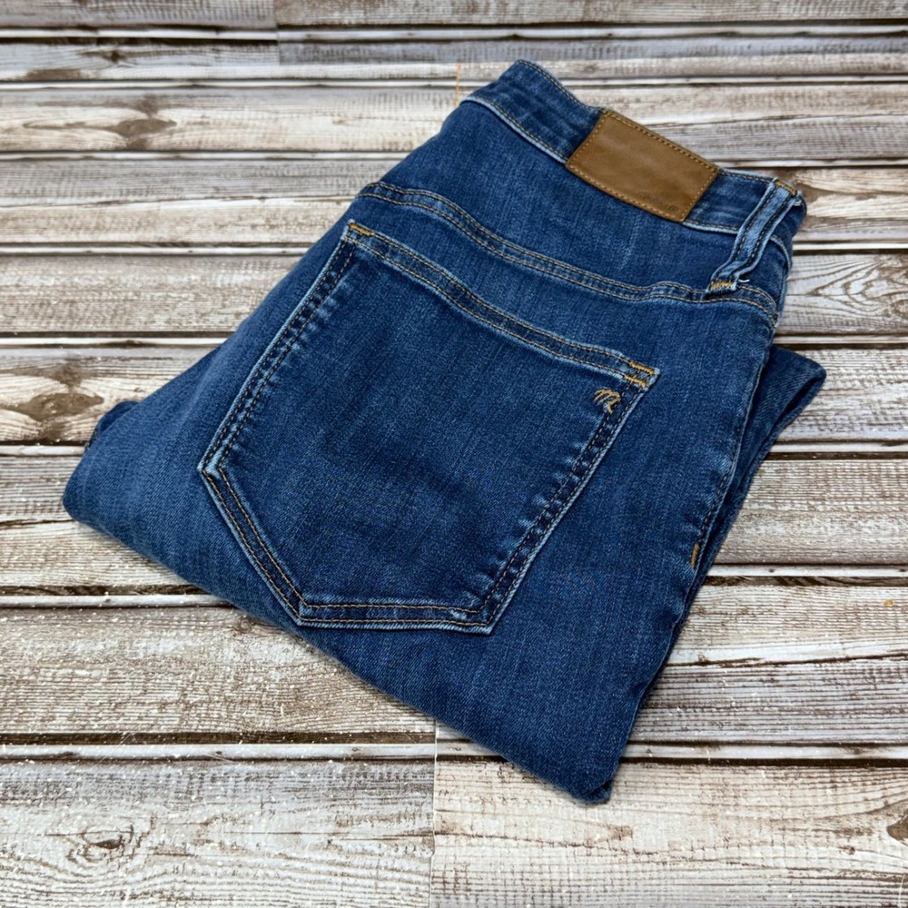 Madewell Curvy High-Rise Skinny Jeans Womens 28 Blue Denim High Waisted Stretch